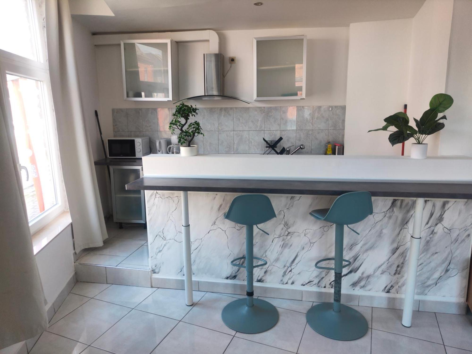 Bel Appartement Confortable Mons Luaran gambar